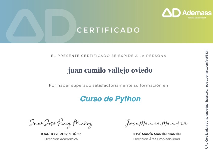 Diploma Python